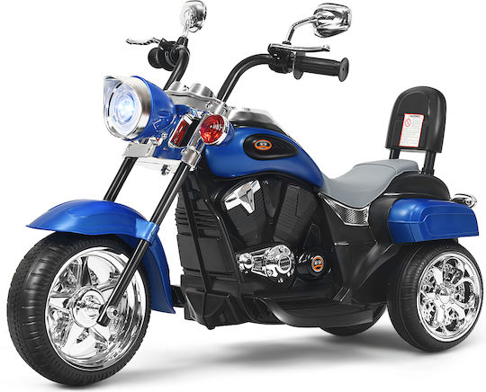 Kids Motorbike Inspired Electric 6 Volt Blue
