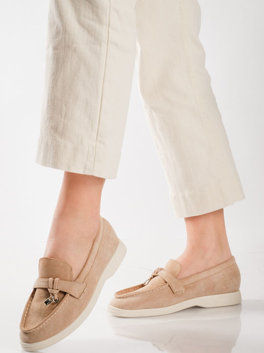 Γυναικεία Loafers σε Καφέ Χρώμα