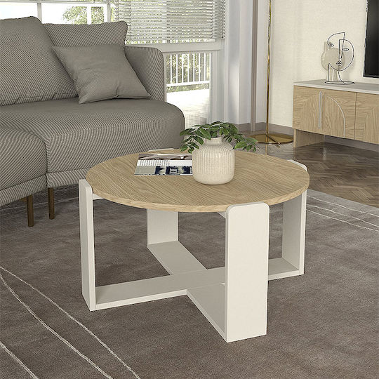 Side Table Rebel Rota Oak Sandstone