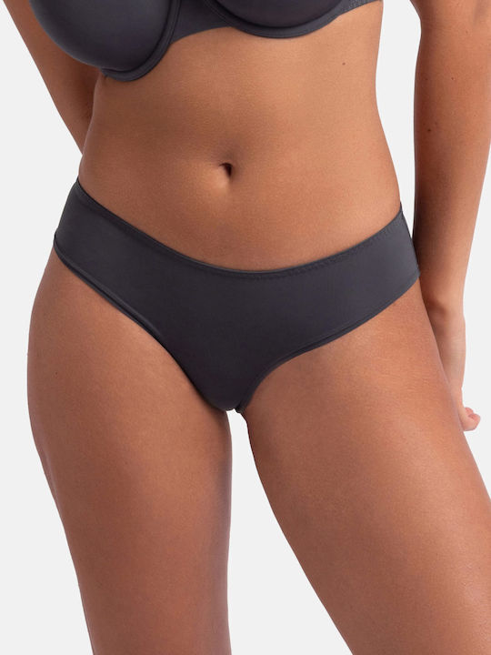 Hipster Women's Slip 2Pack with Lace Ivoire/gris