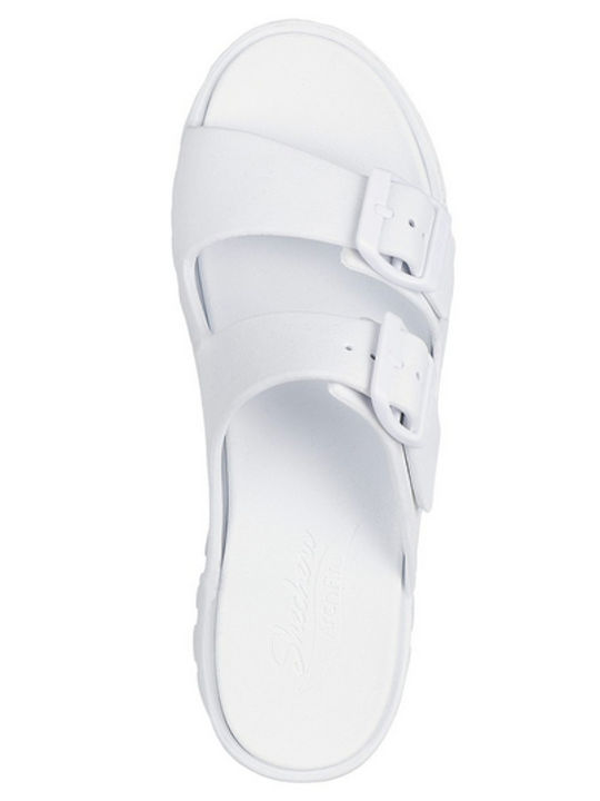 Arch Fit Footsteps Șlapi în Stil Sandale în Culoare Albă