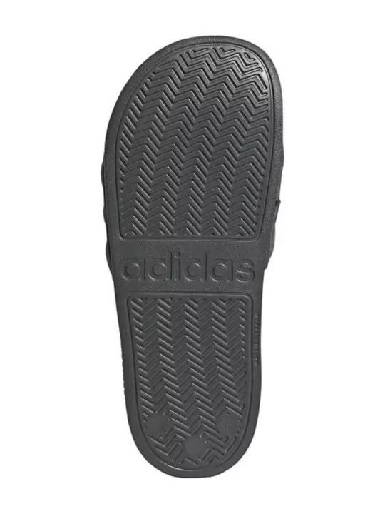 Adilette NOSHOWER Frauen Flip Flops in Schwarz Farbe