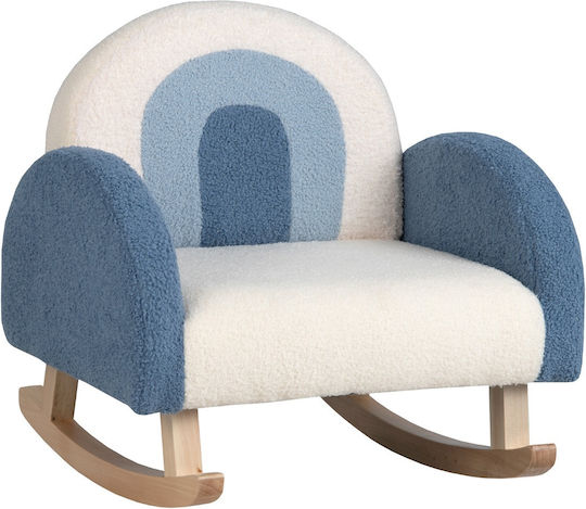 Kids Armchair White 50.5x49x50.5cm