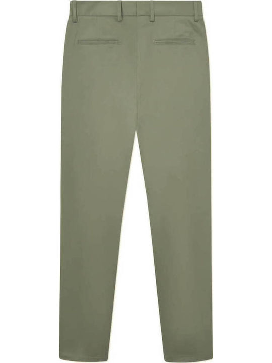 Como Παντελόνι Κοστουμιού Ελαστικό LICHEN GREEN