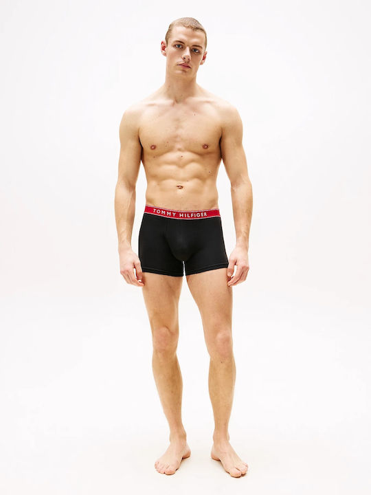 Tommy Hilfiger Μποξεράκια 3Pack Μαύρα