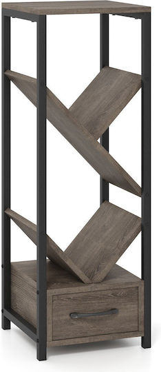 Βιβλιοθήκη Μεταλλικό 30.5x30.5x91.5εκ.