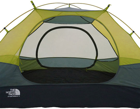 The North Face Stormbreak 2 Cort De Camping Igloo Pentru Cățărare Verde Cu Dublu Material Pentru 2 Persoane Impermeabil 1200mm 221x127x109cm
