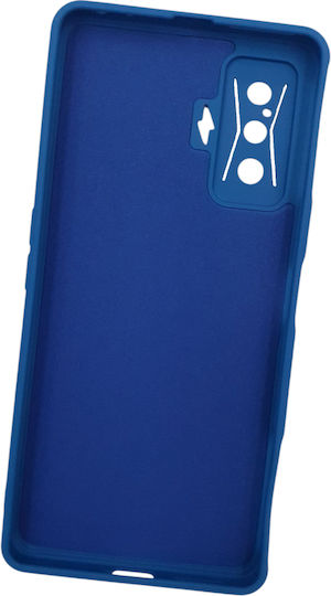 Naxius Back Cover Σιλικόνης 1.8mm Navy Μπλε (Poco F4 GT)