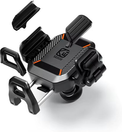 Kewig M33a Mount Phone Motorcycle with Adjustable Arm 3.5-7" for Steering Wheel