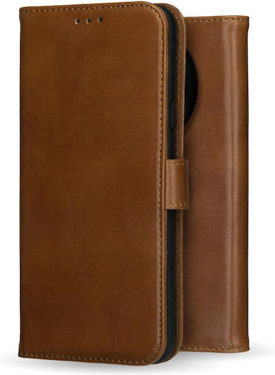 Rosso Deluxe Wallet Δερμάτινο / Σιλικόνης Καφέ (OnePlus 13)
