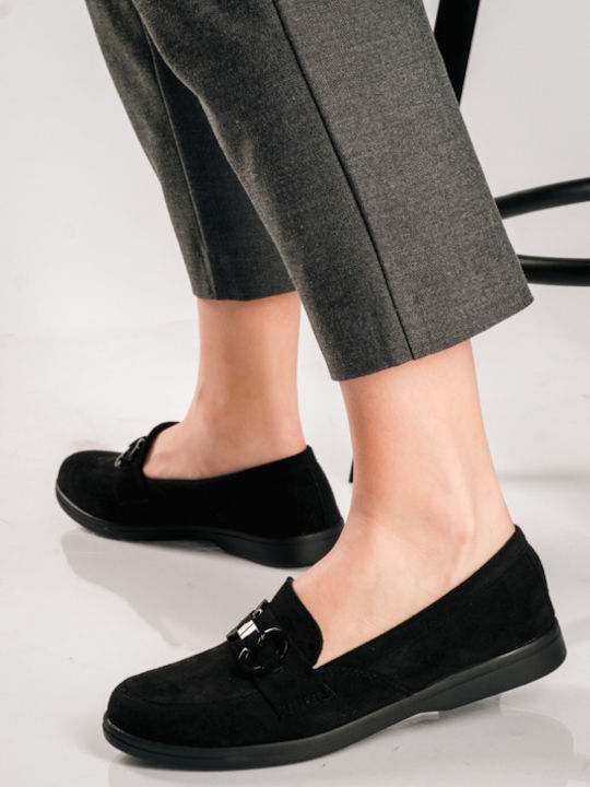 Γυναικεία Loafers σε Μαύρο Χρώμα