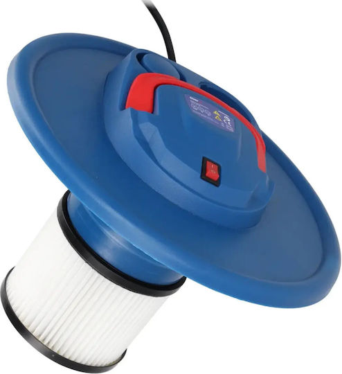 Dedra Σκούπα Υγρών / Στερεών 1200W με Πλαστικό Κάδο 20lt