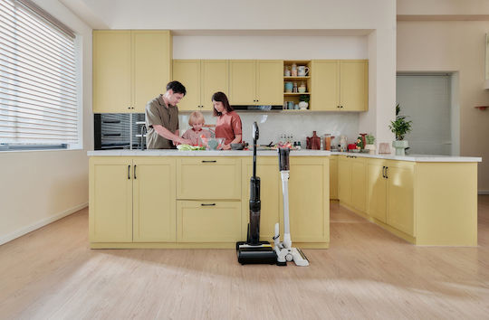 Tineco Floor One S6 Switch Pet Επαναφορτιζόμενη Σκούπα 2 σε 1 Stick & Χειρός 21.6V Μαύρη/Λευκή