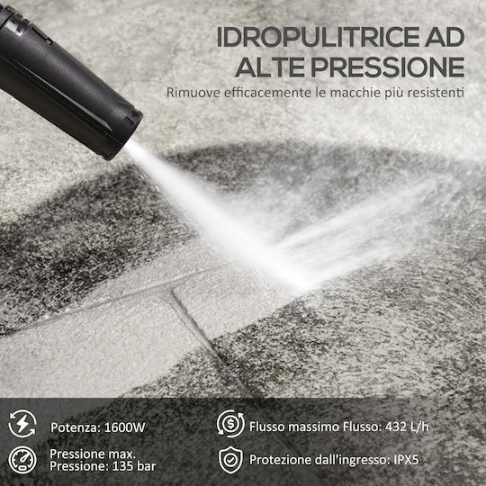 Durhand Πλυστικό Ρεύματος 1600W με Πίεση 130bar
