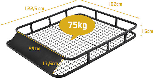 Costway Metallic Car Roof Rack
