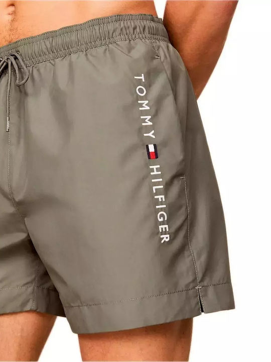 Costum de Baie Bărbătesc Pantaloni Scurți Verzi