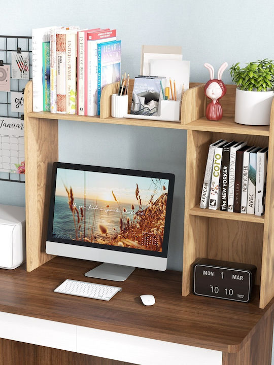 Desk Wooden Beige 94x25x74cm