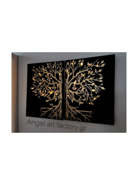 Δίπτυχος Πίνακας σε Καμβά 60x40cm