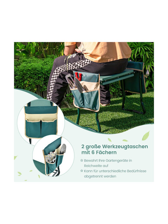Costway Klapphocker Für Garten & Kniepolster Werkzeugkoffer Komfort & Unterstützung Für Knie & Rücken Gt4073