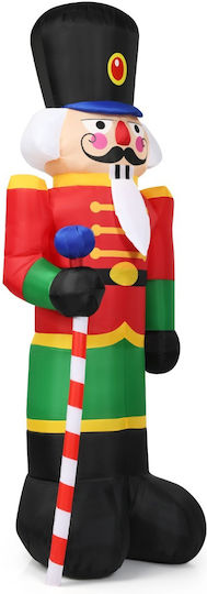 Costway Umflat Nutcracker de Crăciun din Plastic