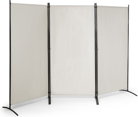 Costway Διακοσμητικό Παραβάν από Καμβά 260x183cm