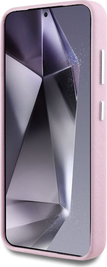 Karl Lagerfeld Saffiano Full Umschlag Rückseite Rosa (Galaxy S25)