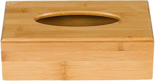 Wooden Napkin Holder Beige 28x15x9cm