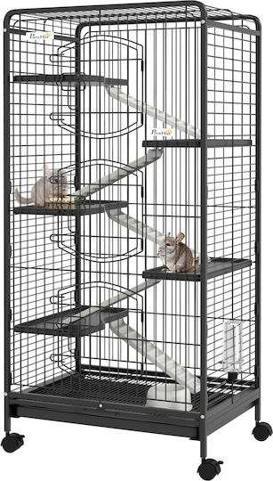 Pawhut Κλουβί Τρωκτικού 61.5x44x131cm