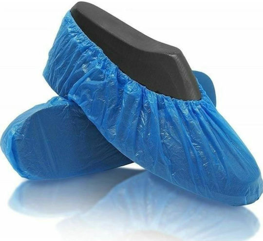 Bournas Medicals Disposable Shoe Covers in Blue Color 100pcs