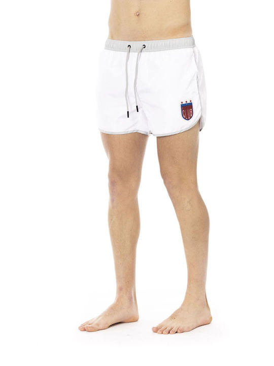 Bikkembergs Мъжки Бански Шорти Bianco White