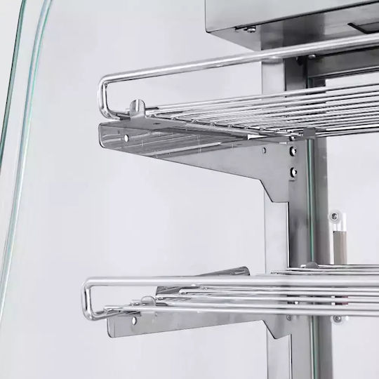 Dynamic Beheizte Ausstellungsvitrine Kammer mit Leistung 1200W B63 x T45 x H59 cm
