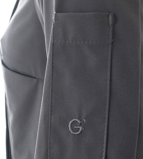 Giblor's Coat Chef Female Gray with Long Sleeve