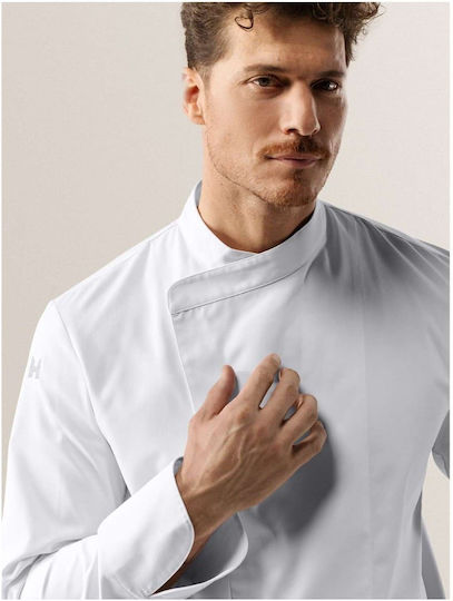 Le Nouveau Chef Μπλούζα Σεφ Λευκή με Μακρύ Μανίκι