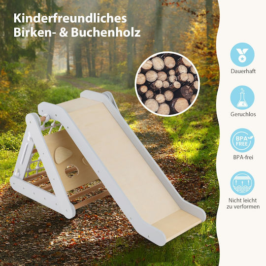 Costway Dreieckig 62.5x64x57.5cm. Gray