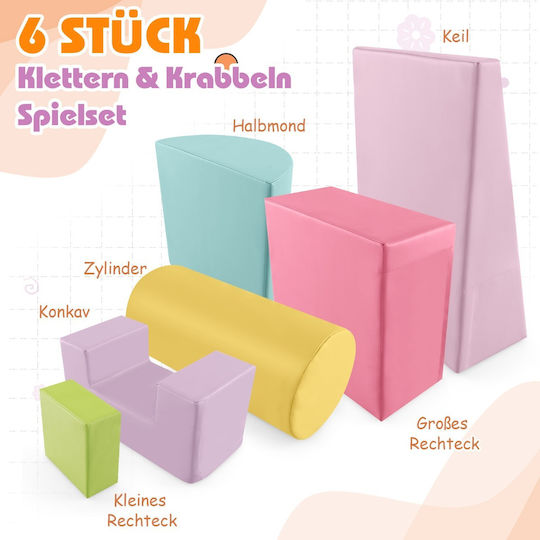 Costway Kletterset aus Stoff 40x40cm. Mehrfarbig