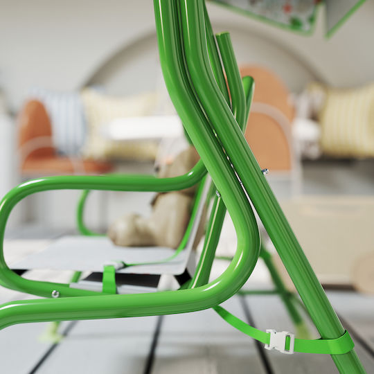 Aiyaplay Hanging Kids Swing Green