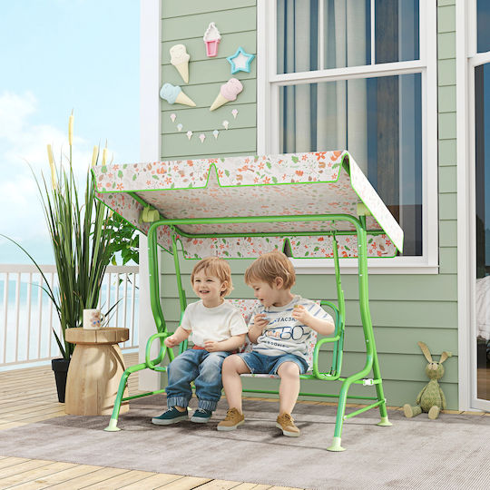 Aiyaplay Hanging Kids Swing Green