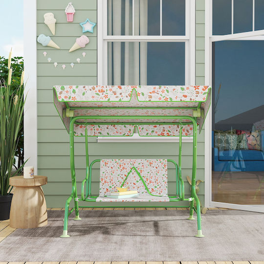 Aiyaplay Hanging Kids Swing Green