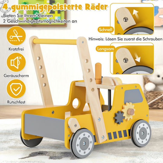 Costway Baby Walker for 3++ Months TP10256YE Yellow