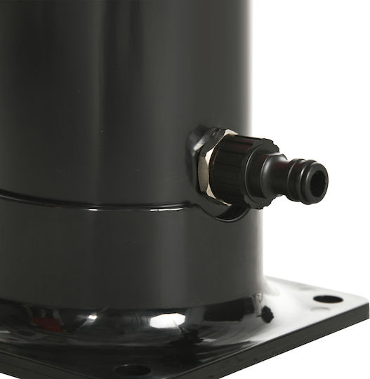 Outsunny Ντουζιέρα Πισίνας Ηλιακή 222x15.5x15.5εκ. Μαύρη