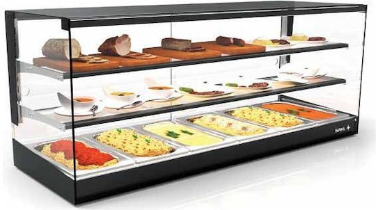 Sayl Barcelona Heated Display Cabinet W119xD39.5xH46cm