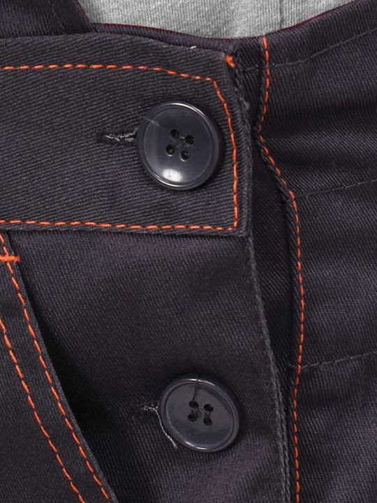 Yato Work Coveralls Dungarees Cotton Gray