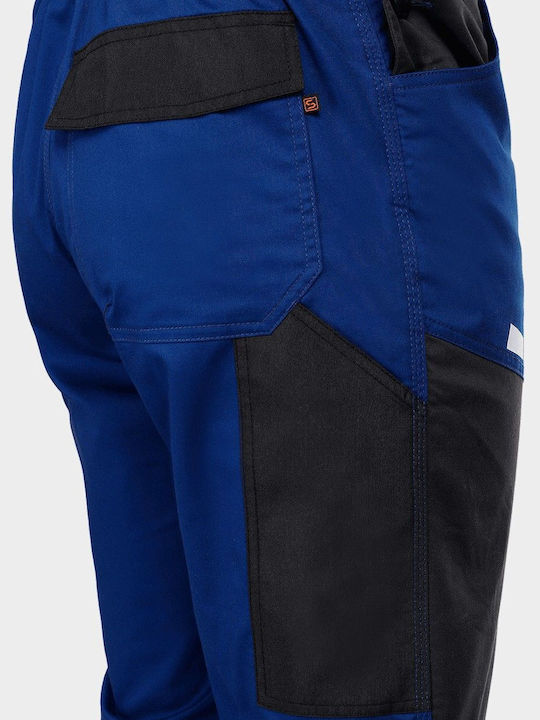Stenso Work Coveralls Dungarees Blue