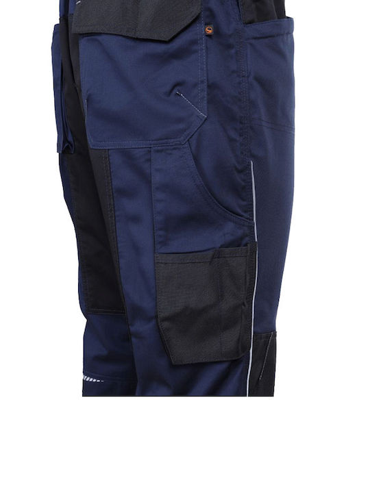Stenso Work Coveralls Dungarees Navy Blue