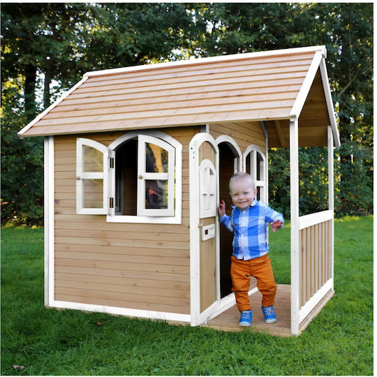 Многофункционална Дървена Детска Къщичка За Градина 191x137x178см