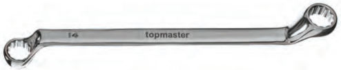 Topmaster Διπλό Κλειδί Πολύγωνο Μεγέθους 20x22mm