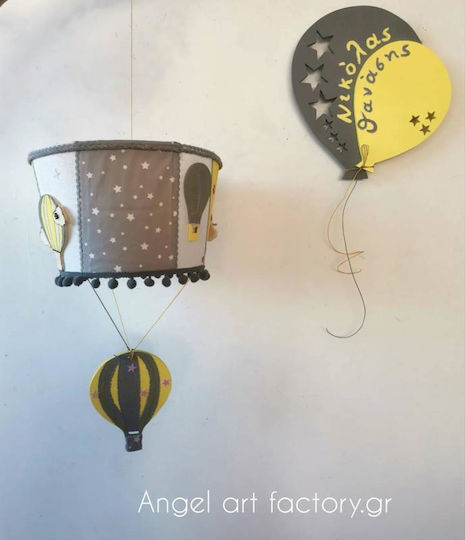 Kinder-Deckenleuchte "Ballonsterne"