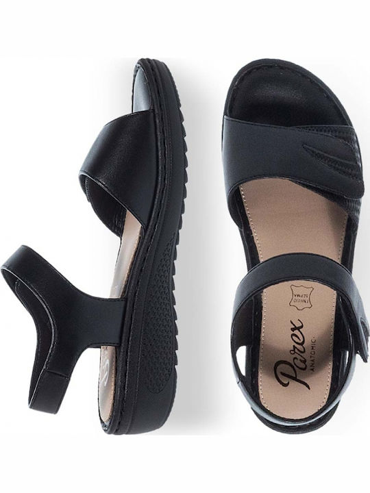 Anatomic Women's Leather Platform Shoes Black