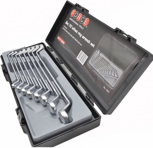 Force Set 8 Double Polygon Wrench Bent