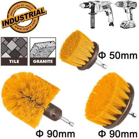 Ingco WCBM0301 Perie Burghiu Set de 3buc